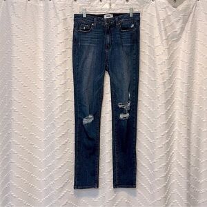 Paige Hoxton crop roll up jeans